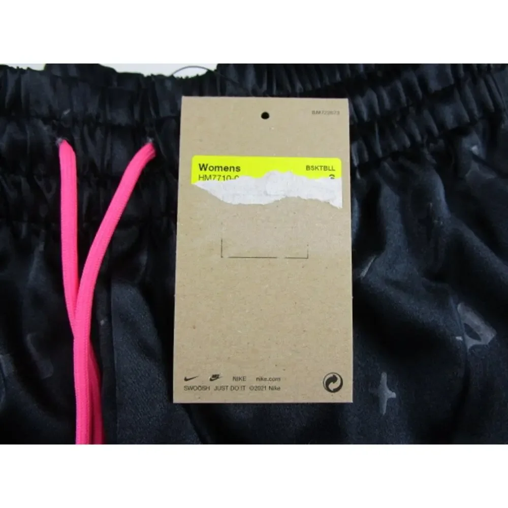 Nike Aja Wilson Signature Satin Basketball Shorts Black Women's Small HM7710-010